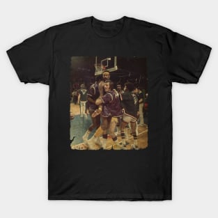 Pat Riley and Wilt on The Lakers Team T-Shirt